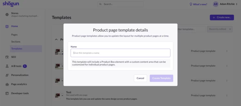 You can create a reusable template for whenever you want to add a featured products section to multiple pages.