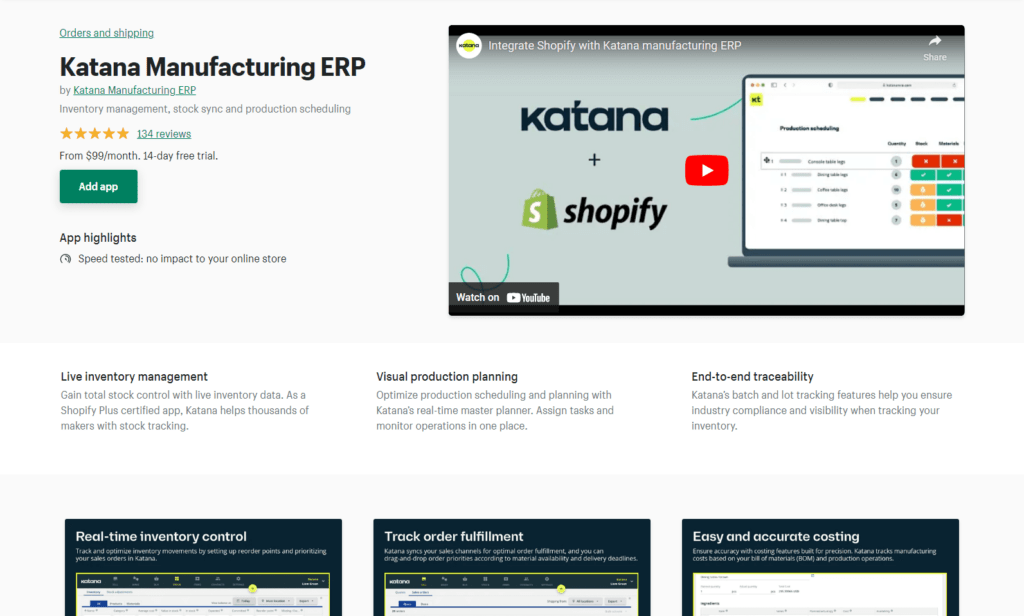 katana app multiple shopify stores