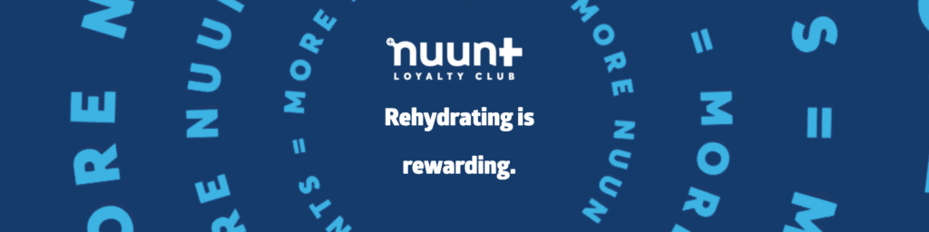 nuun header ecommerce landing page examples