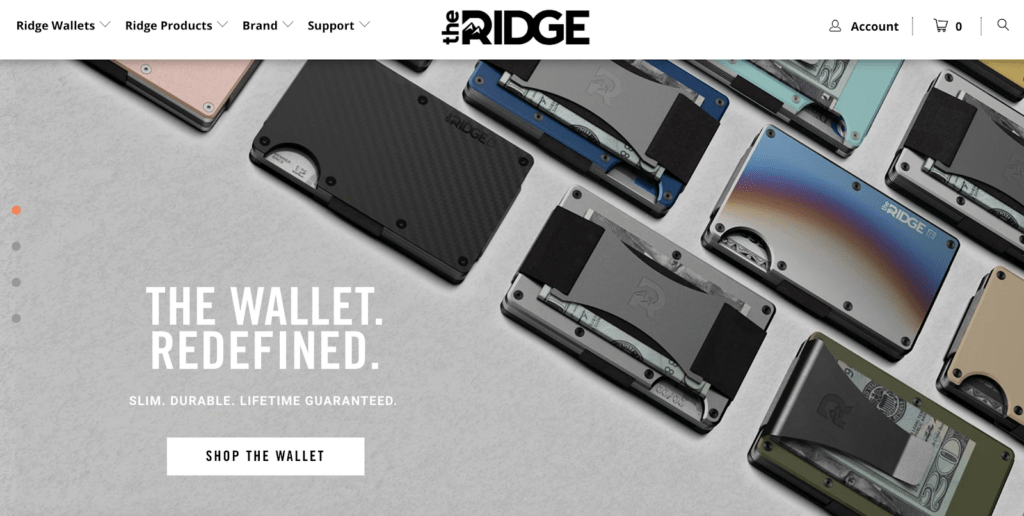 Success Story: How The Ridge Boosted Wallet Sales Via Customization