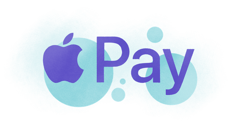 apple pay abstract design