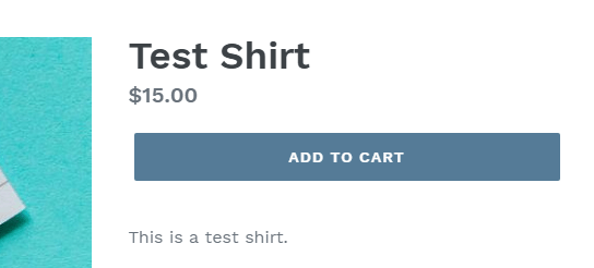 Test Shirt USD