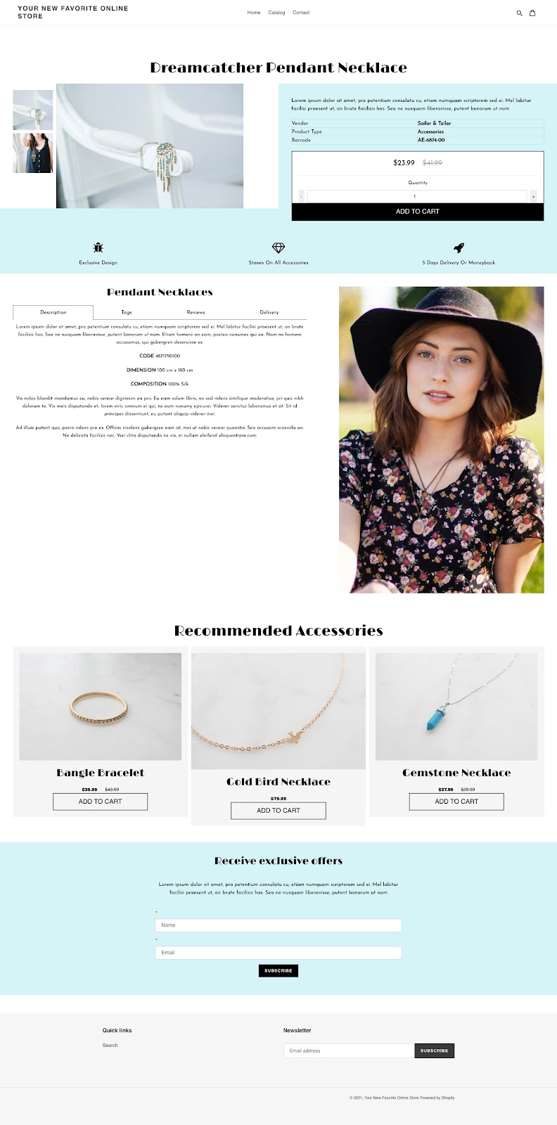 Build a Perfect Shopify Product Page (Templates & Examples)