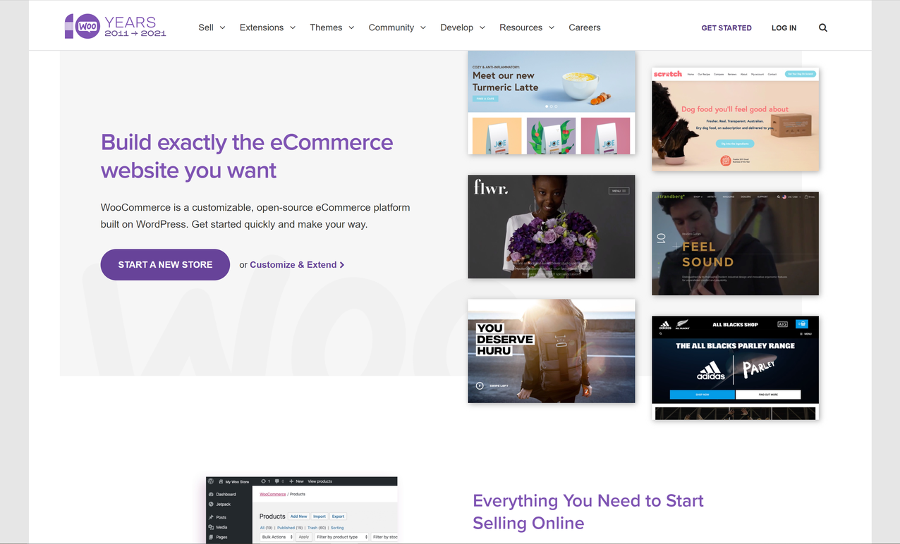 woocommerce platform homepage