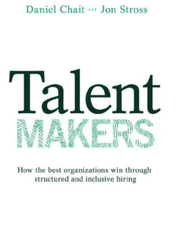 The cover of Daniel Chair and Jon Stross'book "Talent Makers"