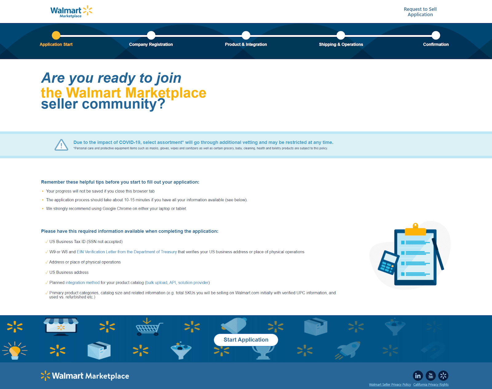 walmart marketplace sign up to sell