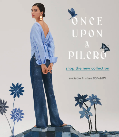 Anthropologie Once Upon a Pilcro collection