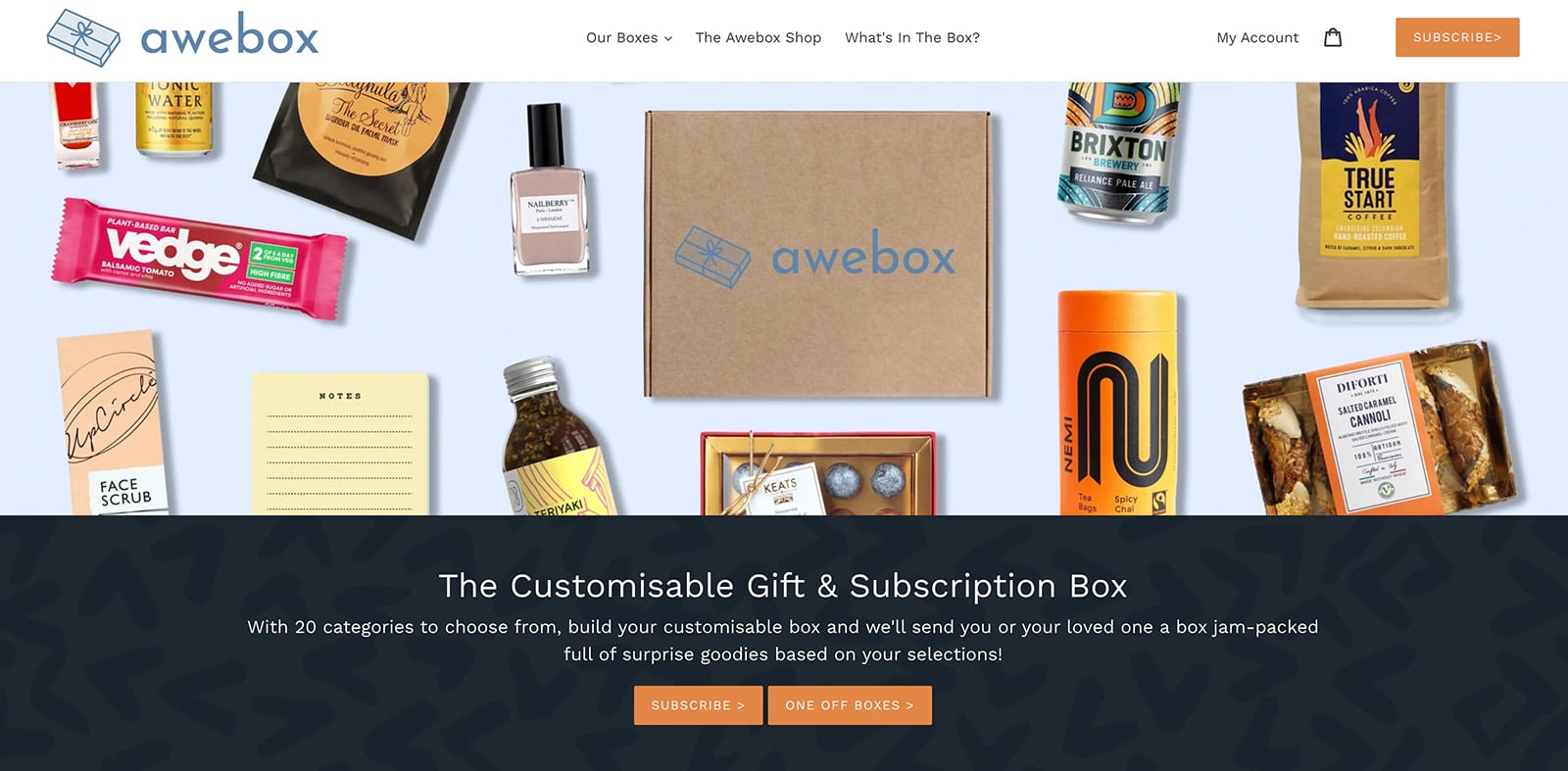 awebox subscription gift box service