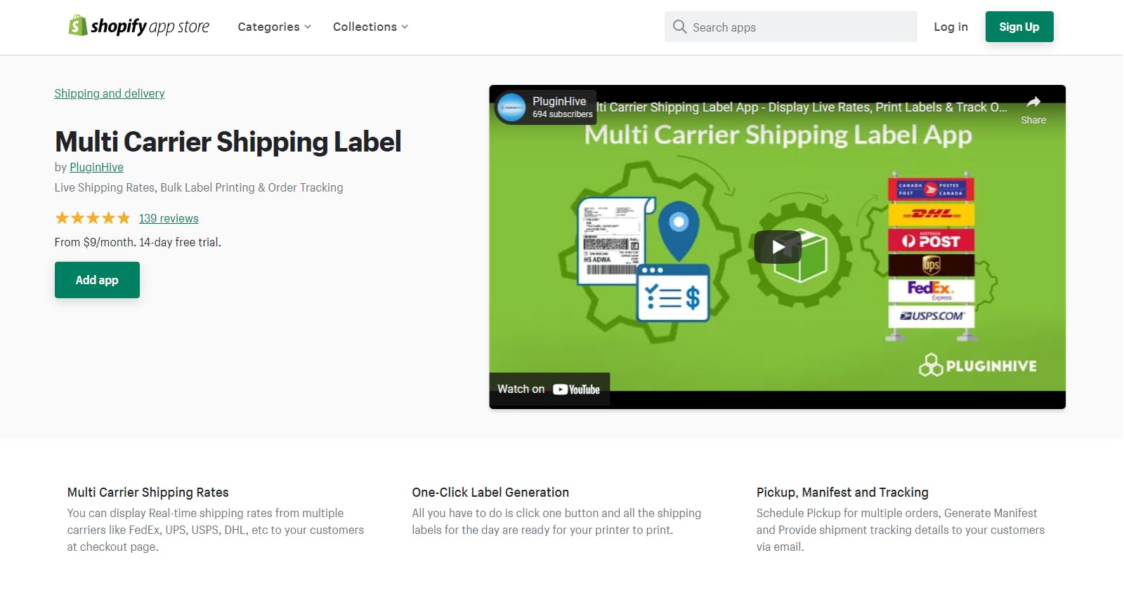 shopify shipping app multi carrier shipping label