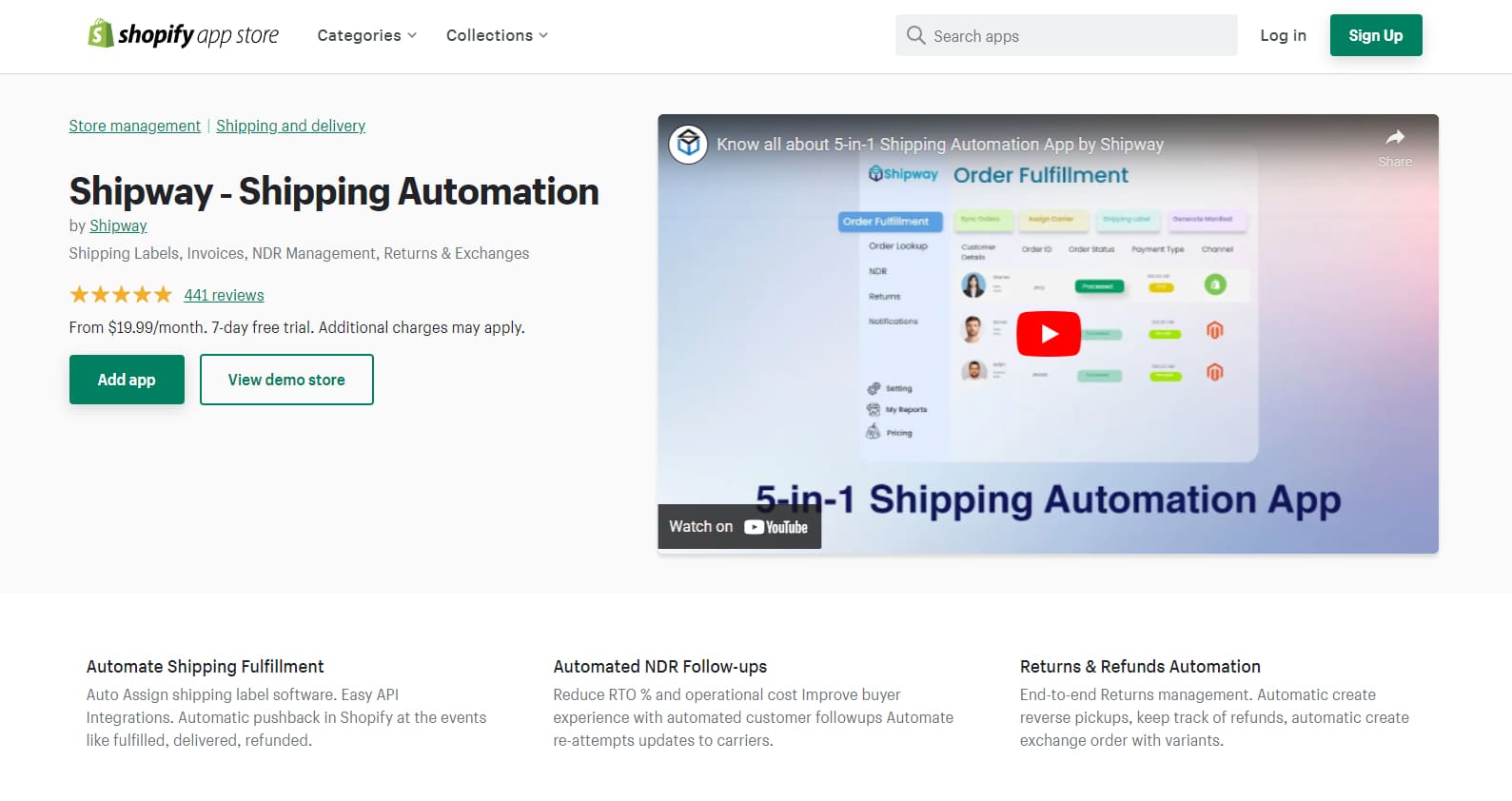shopify shipping app shipway automation