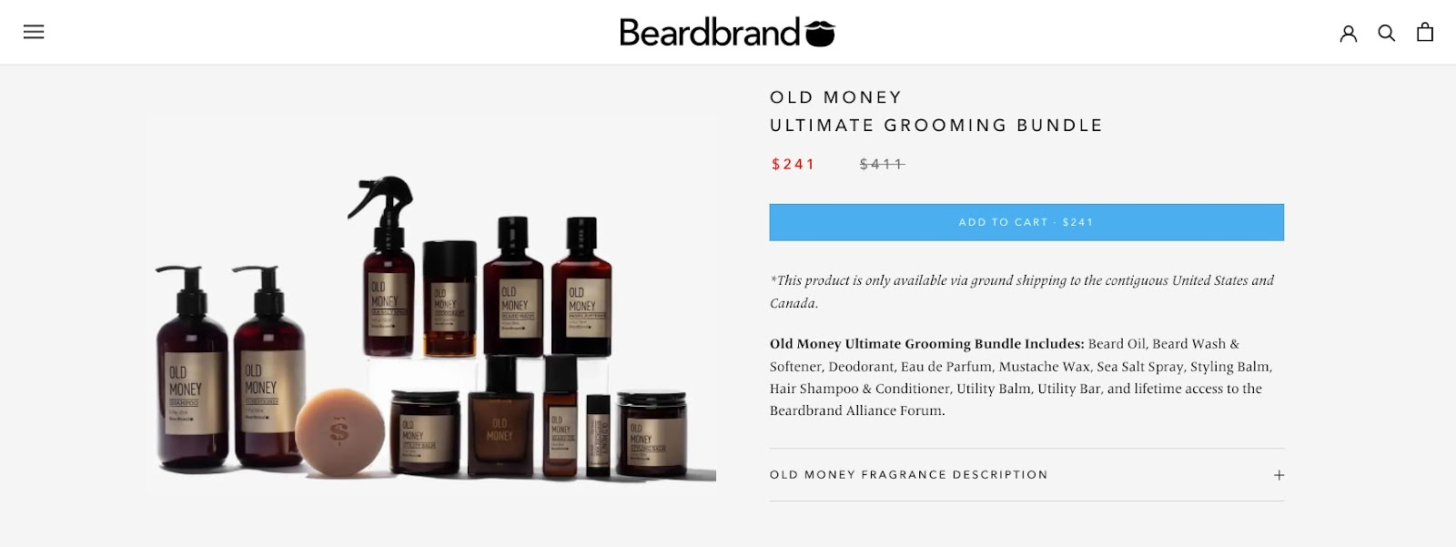 beardbrand grooming product bundle promotional strategy