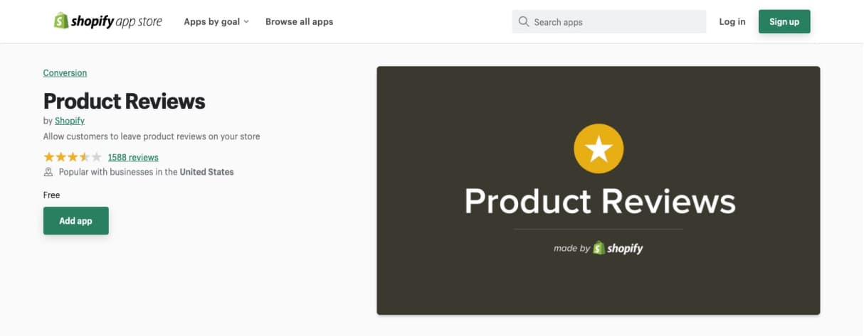 shopify product reviews app