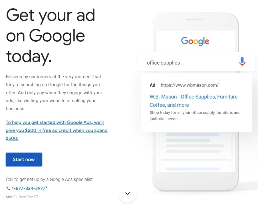 set up google shopping ads account