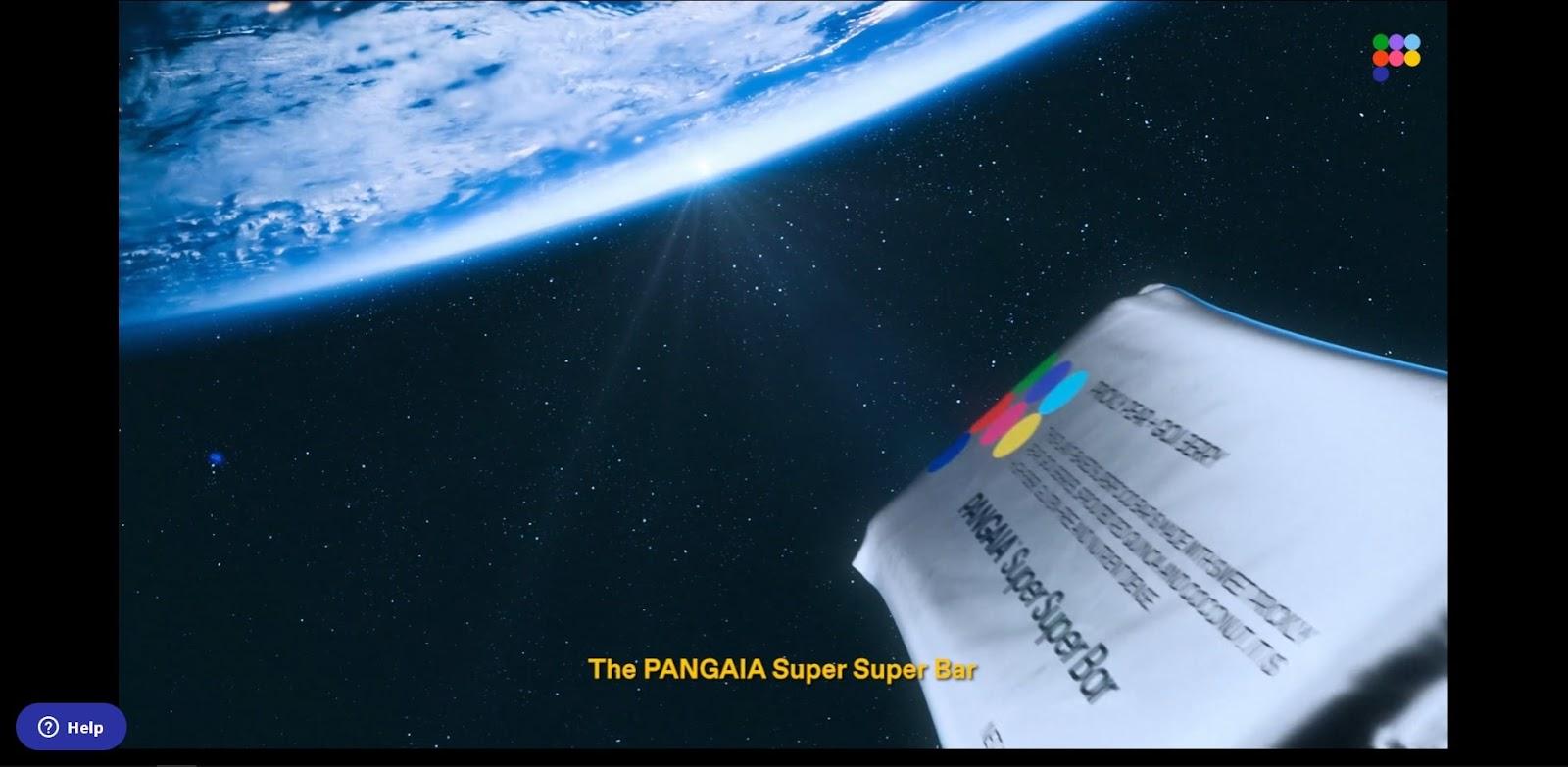 product landing page pangaia superfoods video section