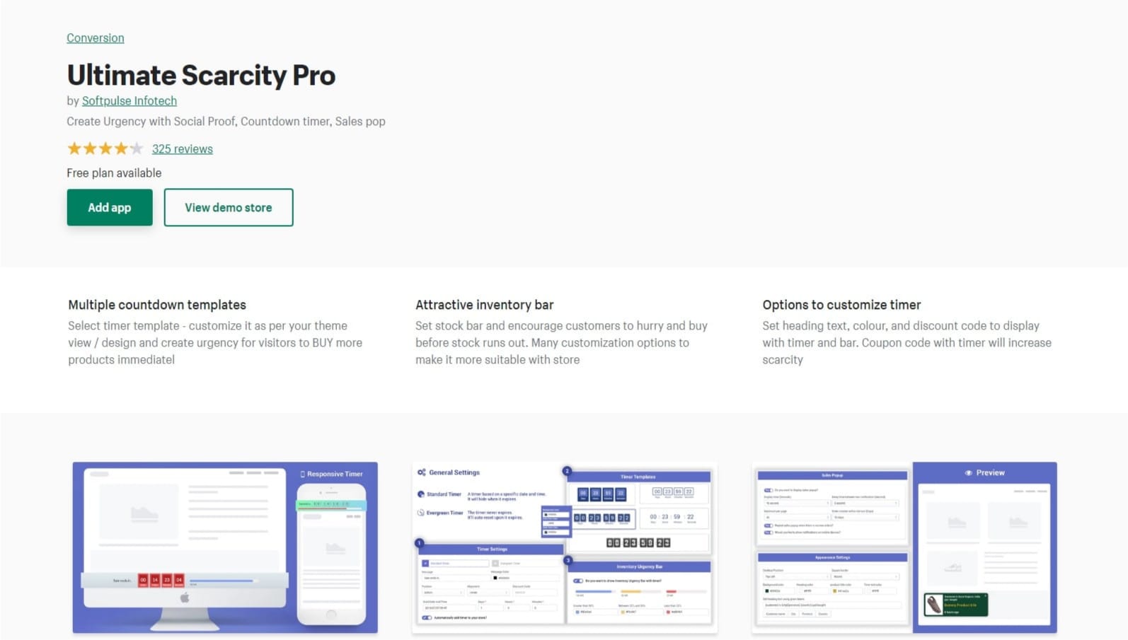 ultimate scarcity pro shopify countdown timer app