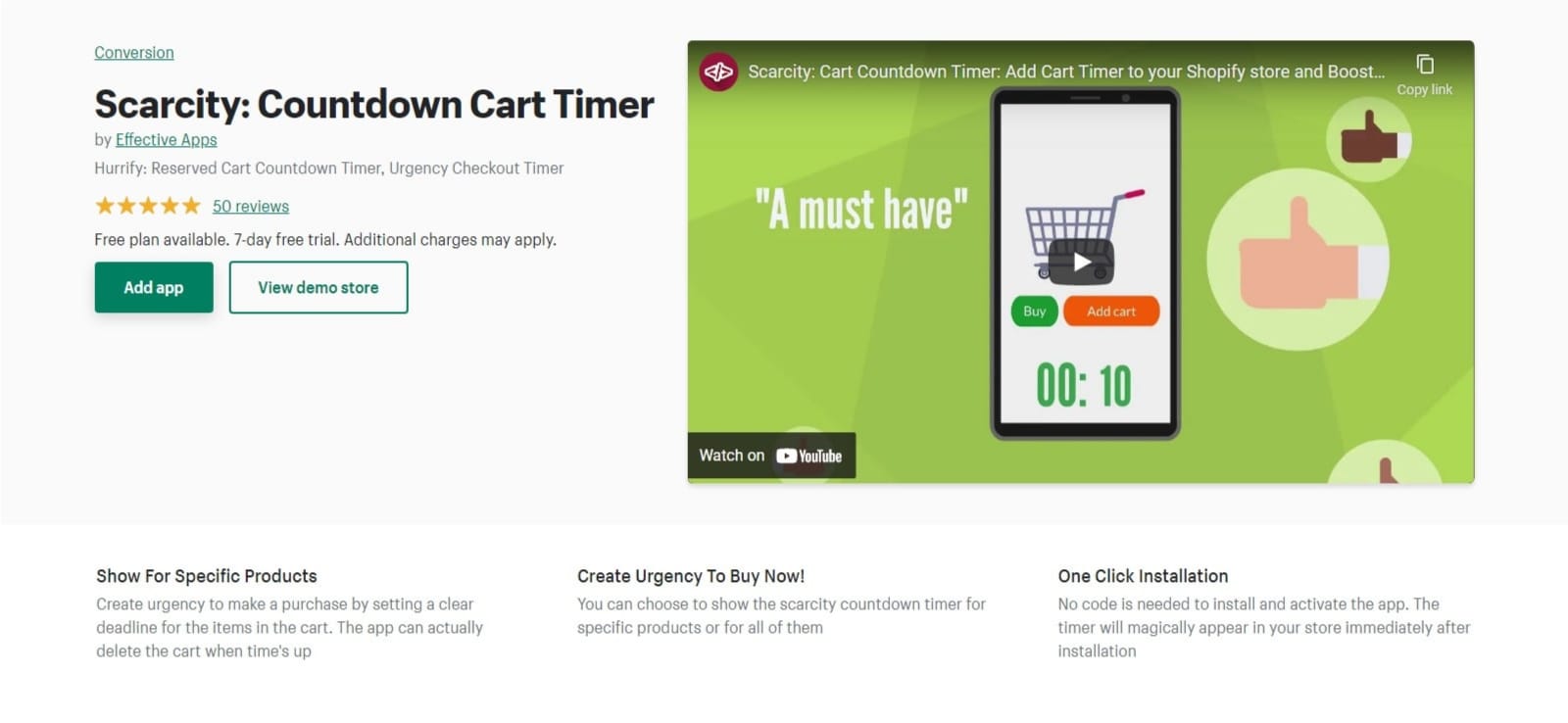 scarcity countdown cart timer shopify countdown timer app