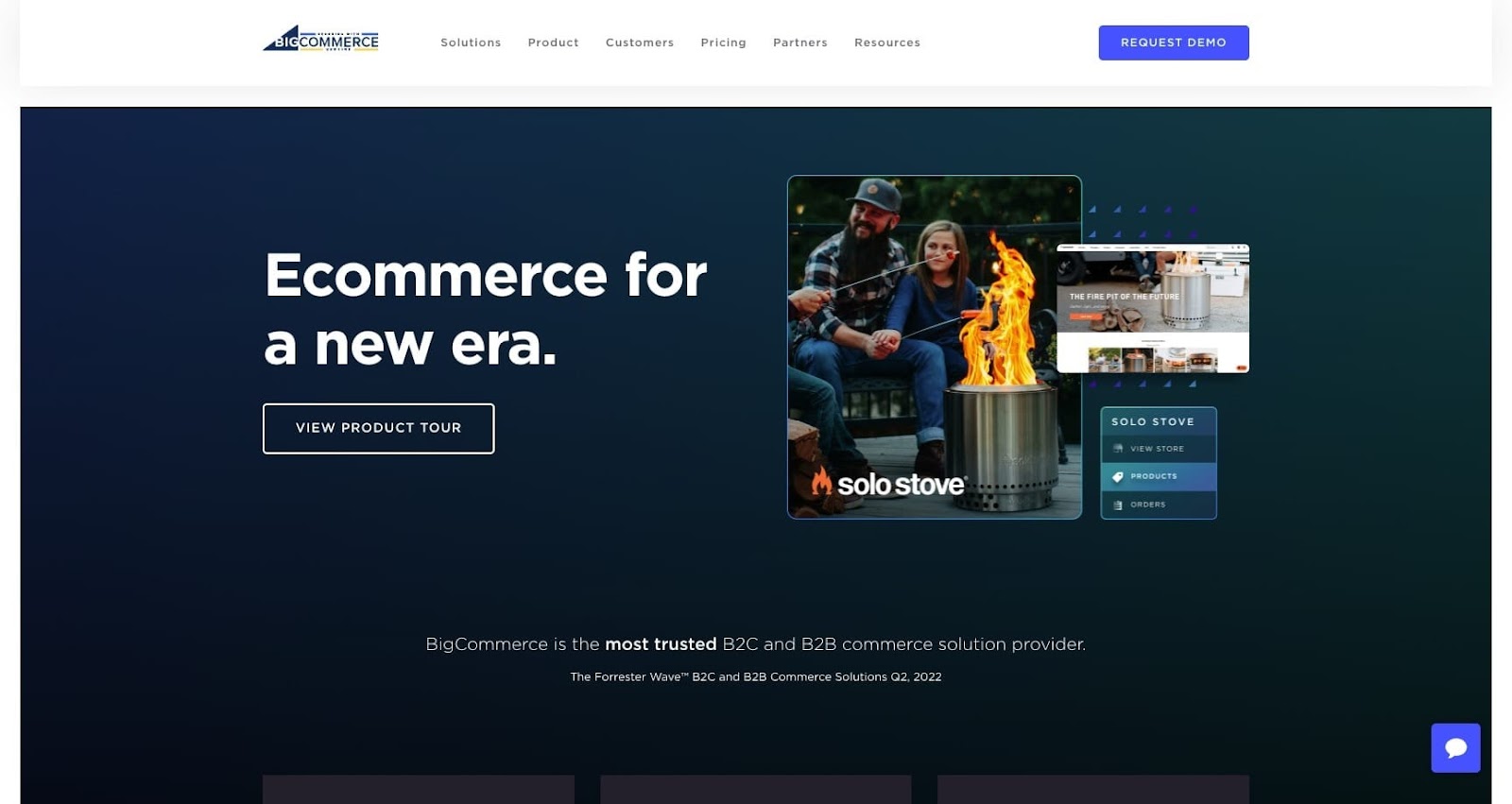 bigcommerce ecommerce online selling platform homepage
