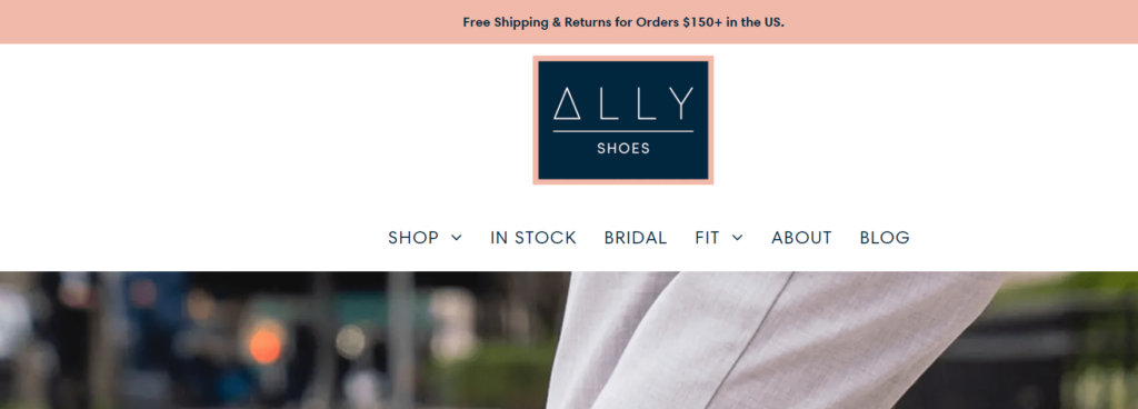 free shipping ally shoes how to offer free shipping