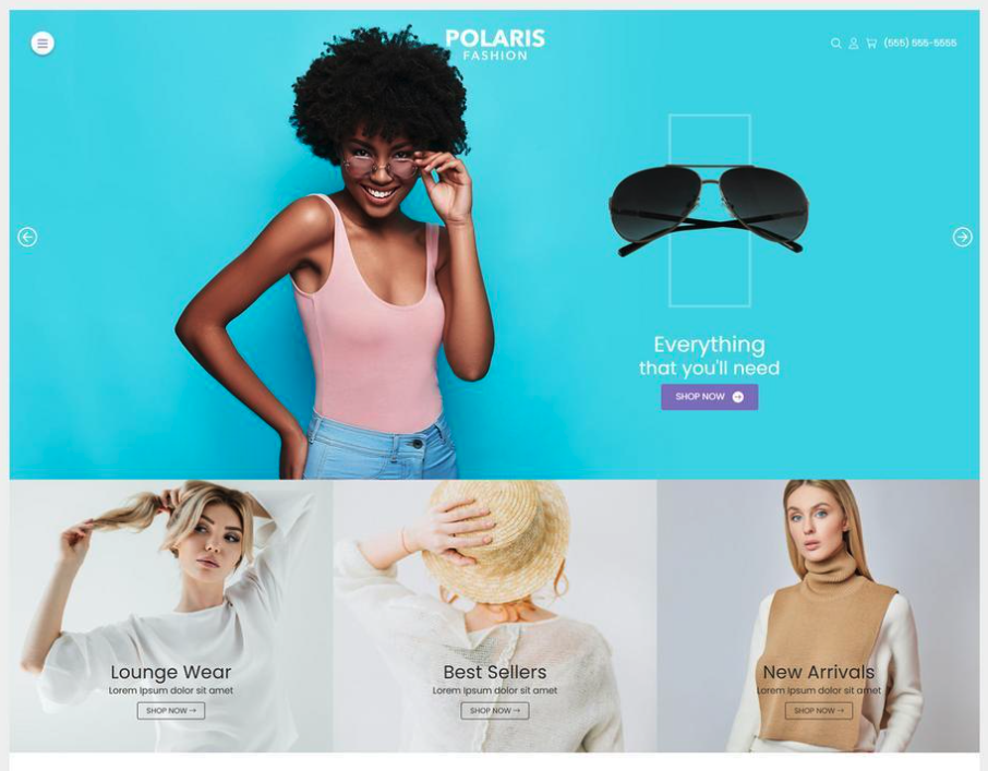 BigCommerce Theme Polaris Fashion bigcommerce themes