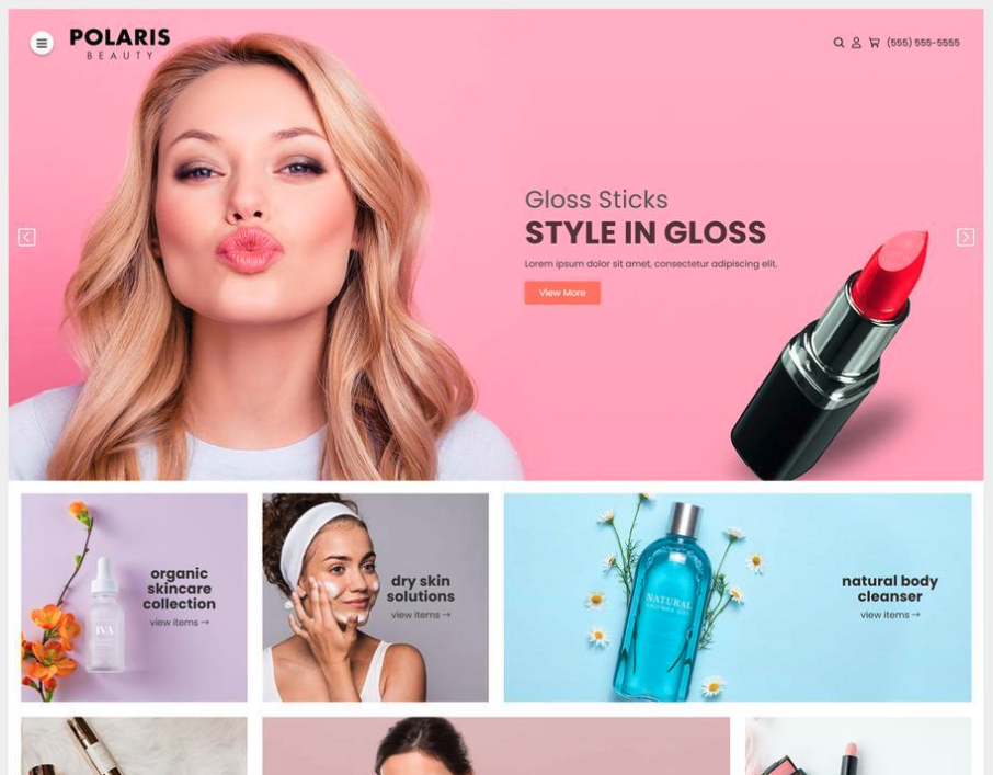 BigCommerce theme Polaris Beauty bigcommerce themes