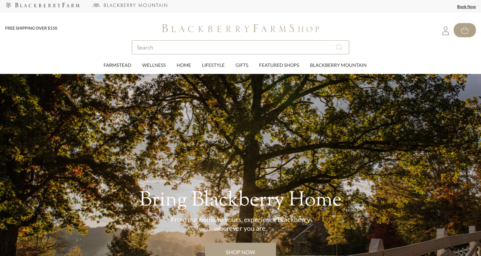 Blackberry Farm Shop BigCommerce site design bigcommerce site designs