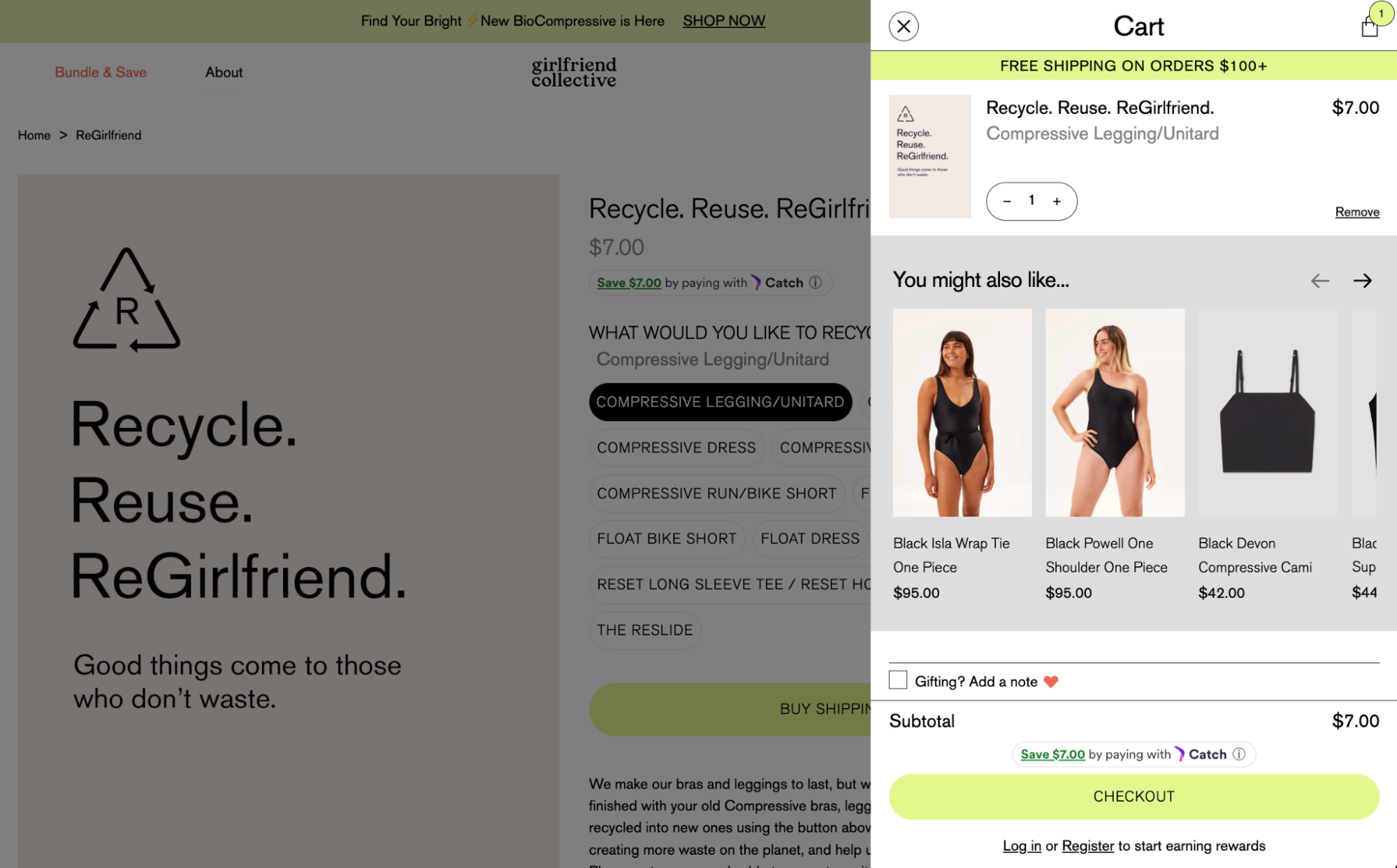 Girlfriend Collective customer direct-to-consumer brands