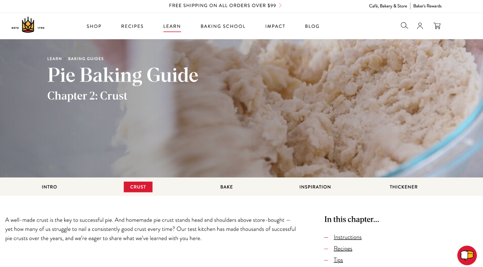 King Arthur Baking Company BigCommerce site design bigcommerce site designs