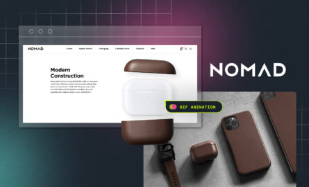 Nomad Goods ecommerce landing pages