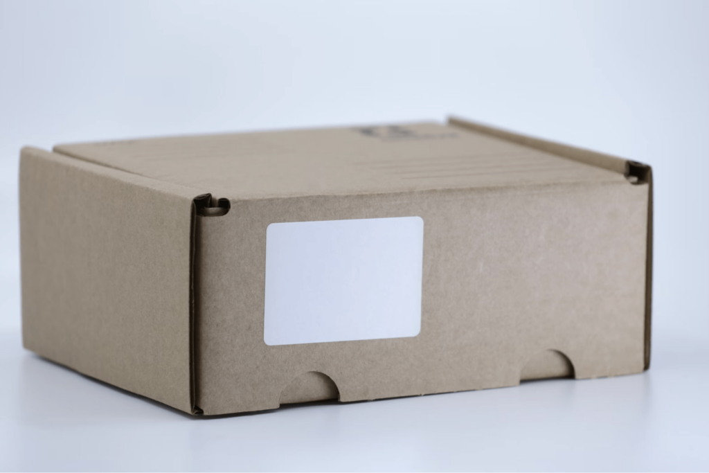 blank packaging box ecommerce returns