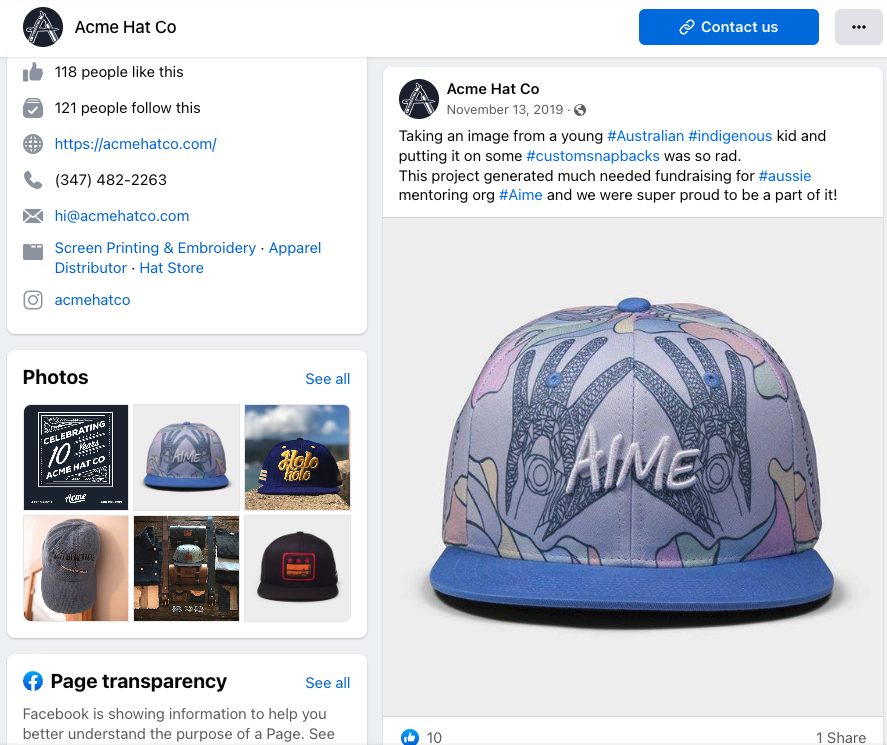 ACME Hat Co B2B ecommerce trends b2b ecommerce trends