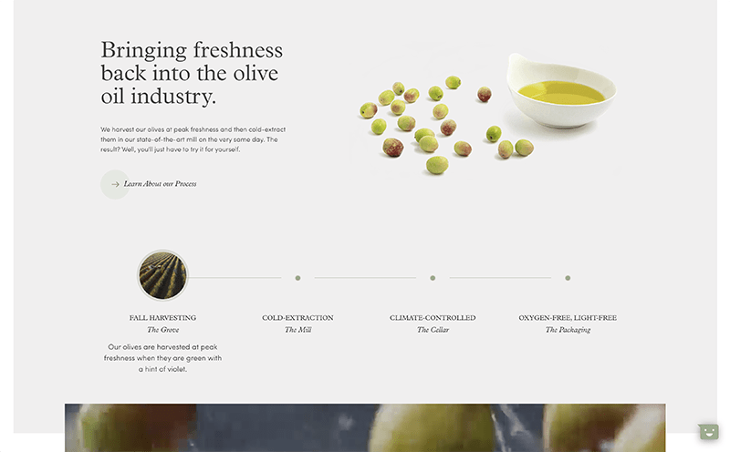 corto olive oil quality b2b ecommerce websites