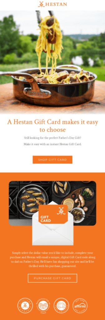 hestan best email subject lines