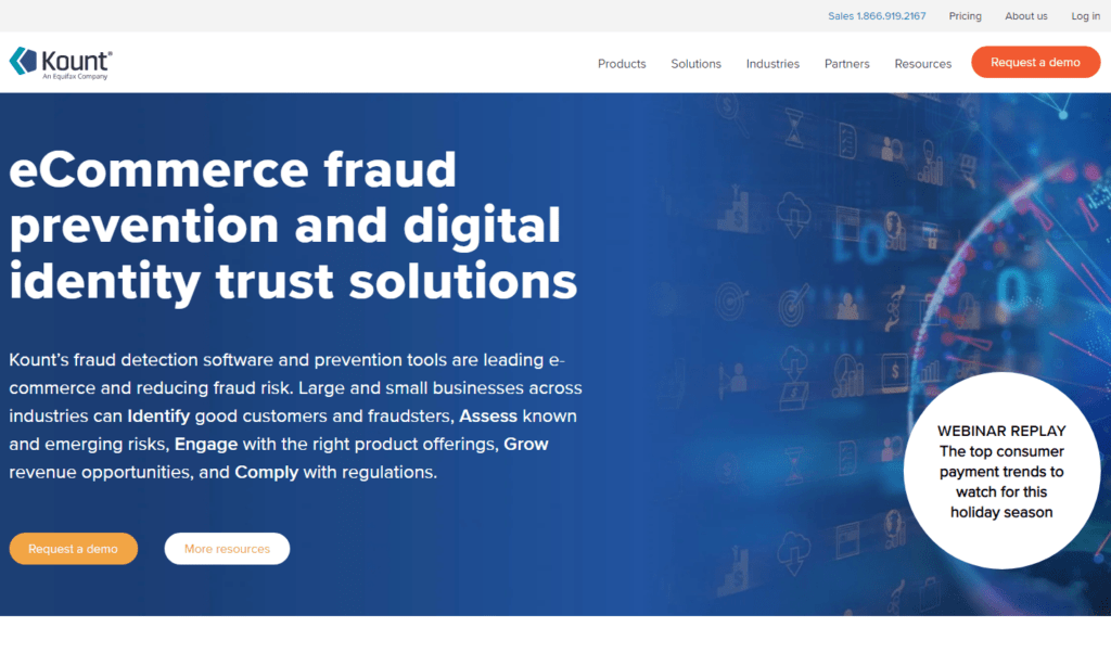 kount ecommerce fraud prevention