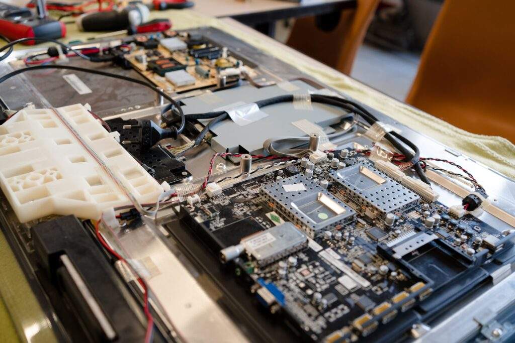 deconstructed electronics repair reverse logistics