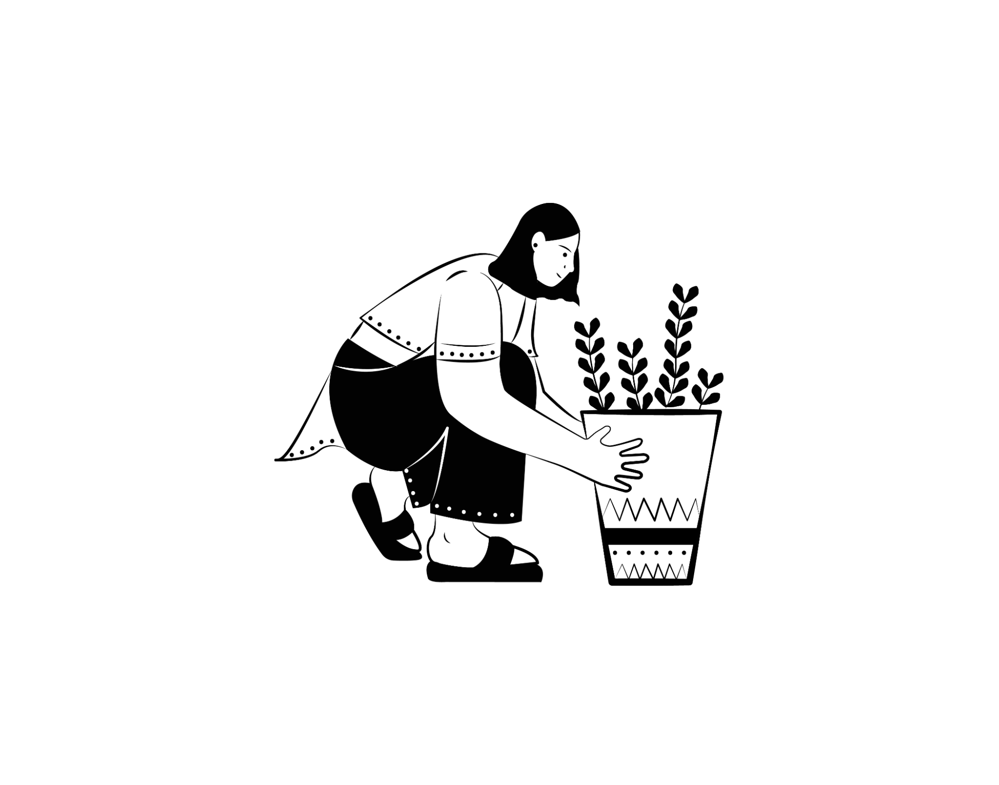 Woman Gardening buyer personas