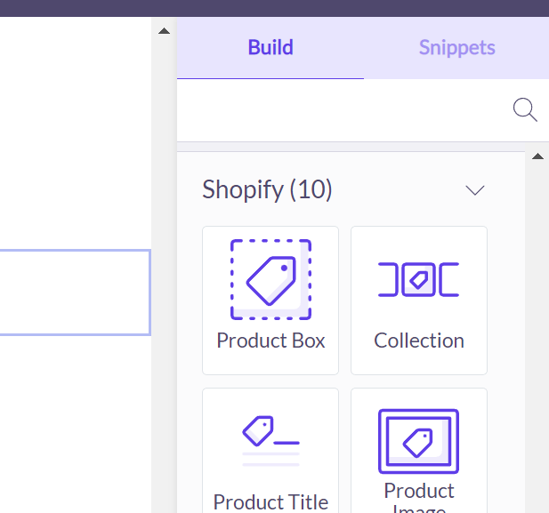 shogun product shopify buy button