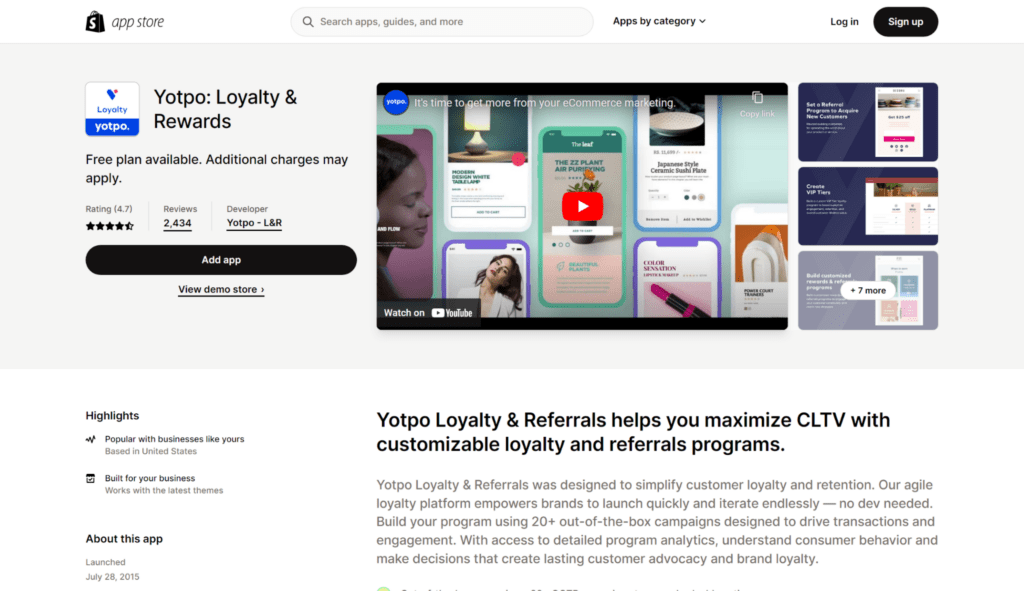 yotpo loyalty shopify integrations