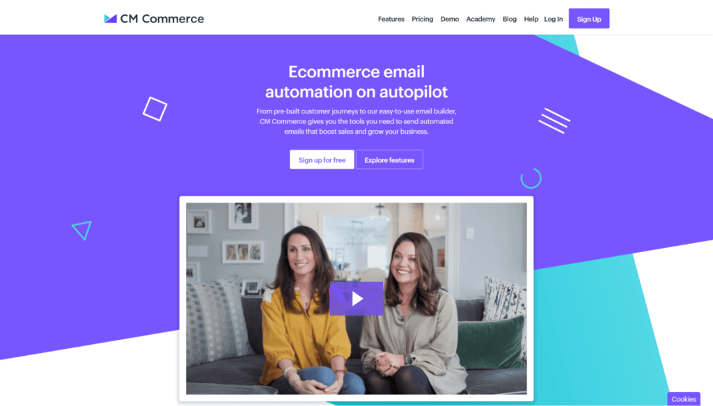 cm commerce shopify email marketing