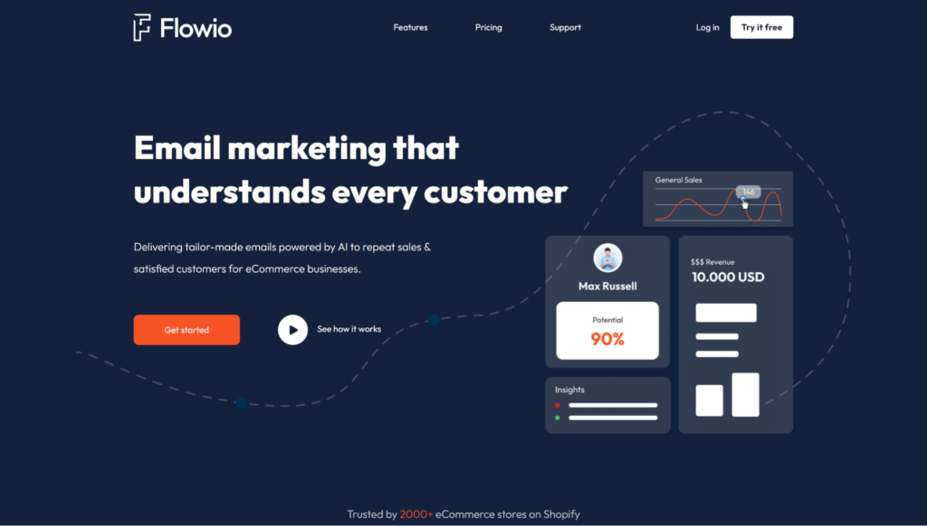 flowio shopify email marketing