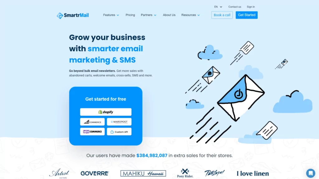 smartrmail shopify email marketing
