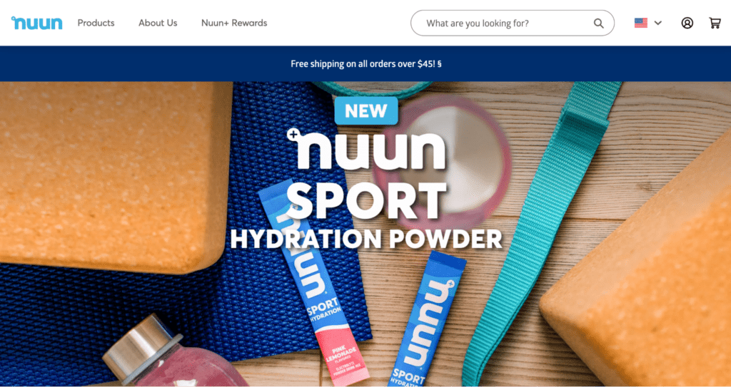Nuun Ecommerce Website Design 2 ecommerce website design