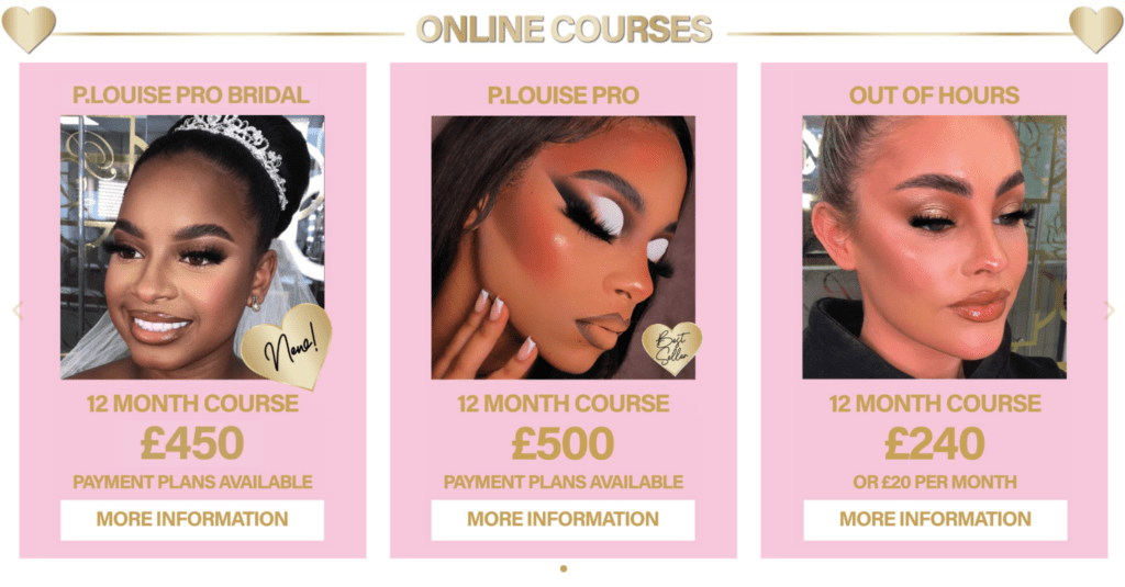PLouise Online Courses 2 shopify beauty stores
