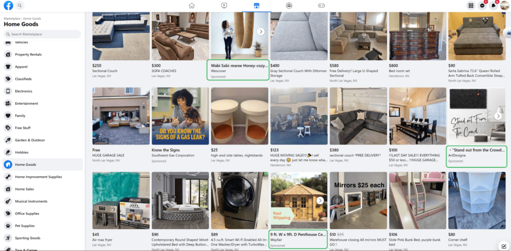 facebook marketplace home goods how to sell on facebook marketplace