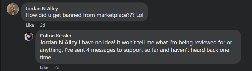 message banned from fb marketplace how to sell on facebook marketplace