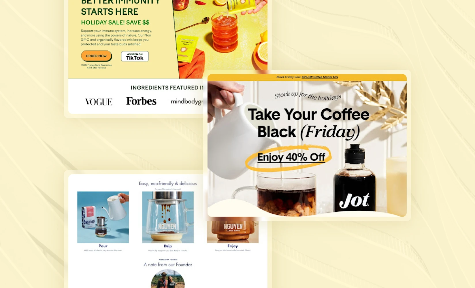 amazing black friday landing pages black friday landing pages