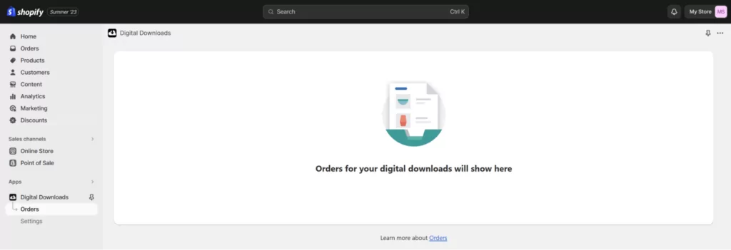 digital downloads orders how to sell digital products on shopify