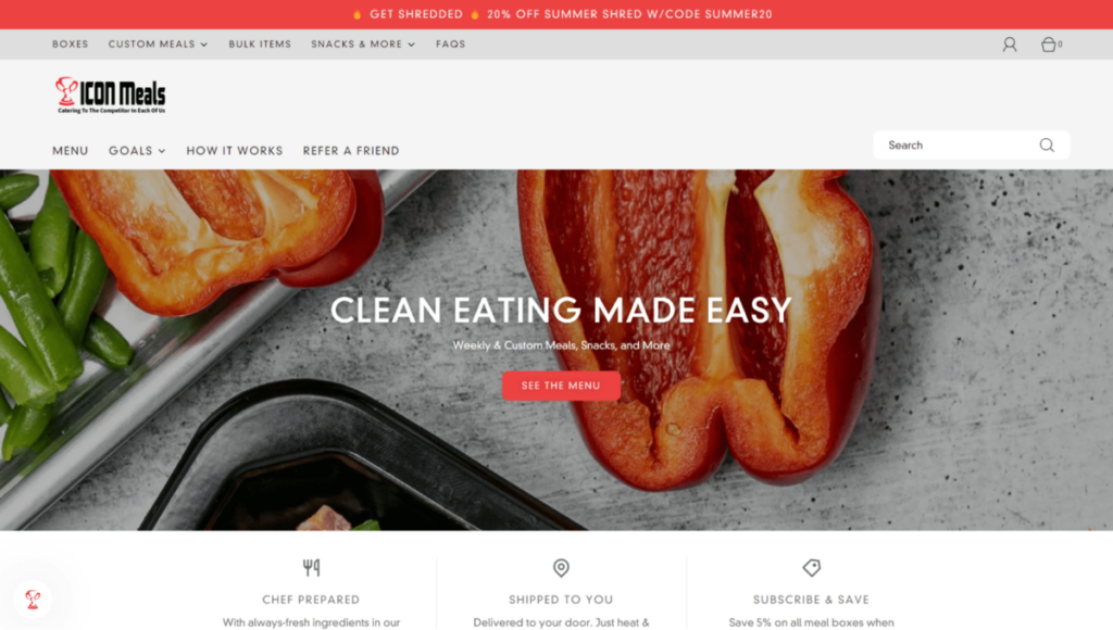 icon meals homepage e1691447214188 sell services on shopify