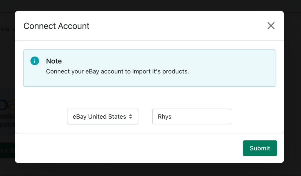 Step 3b shopify ebay integration