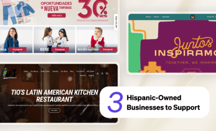 hispanic owned businesses ecommerce landing pages