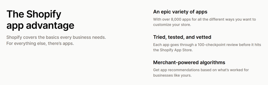 shopify app store wix vs shopify